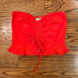 Mystique Boutique Ruffle Bandeau Top